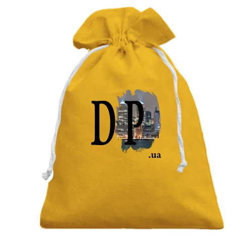 Подарунковий мішечок, Жовтий, dp.ua (Дніпро)