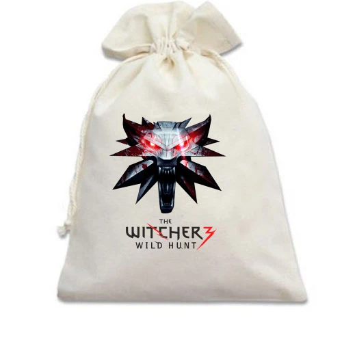 Подарочный мешочек, Белый, The Witcher 3