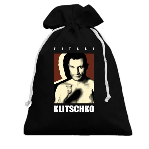 Подарочный мешочек, Черный, Виталий Кличко