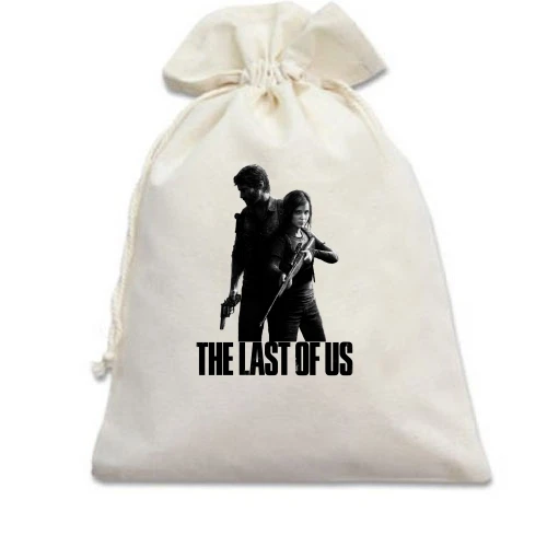 Подарочный мешочек, Белый, The Last of Us (BW)