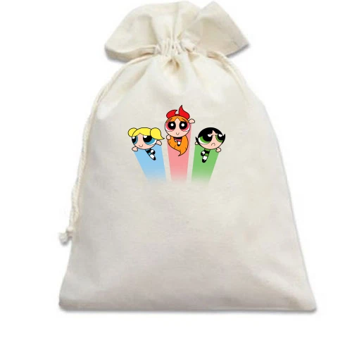 Подарочный мешочек powerpuff girls