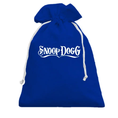 Подарочный мешочек, Голубой, Snoop Dogg