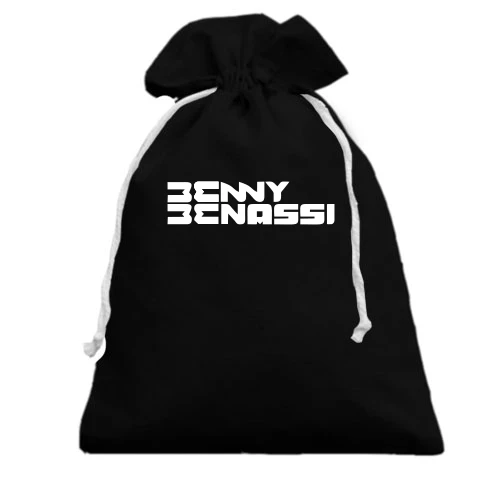 Подарочный мешочек, Черный, Benny Benassi