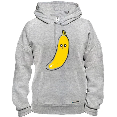 Толстовка, Сірий, Cute Banana