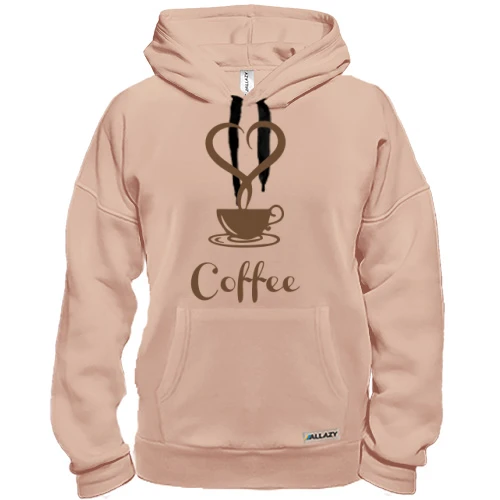 Толстовка, Белый, Coffee Love