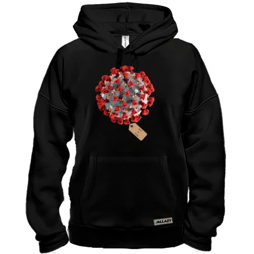 Толстовка Coronavirus made in China
