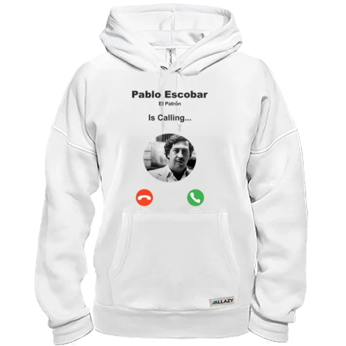 Толстовка Pablo Escobar is calling