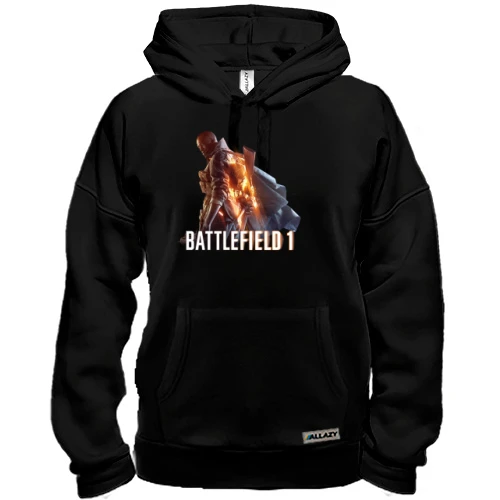 Толстовка, Чорний, Battlefield 1