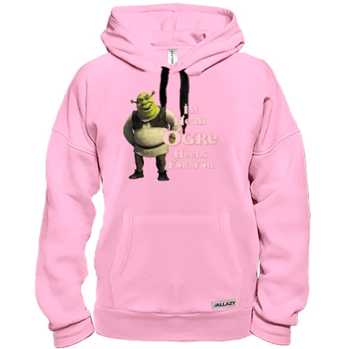 Толстовка со Шреком - I'm head ogre heels for you
