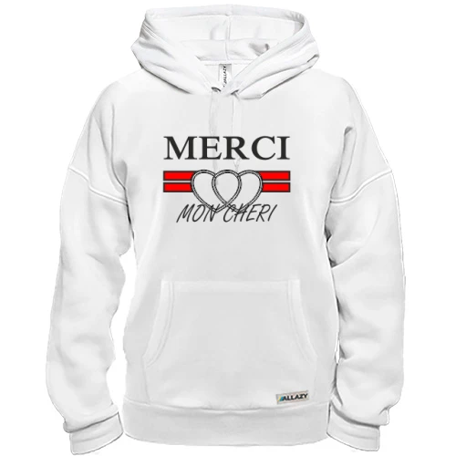 Толстовка Merci mon cheri