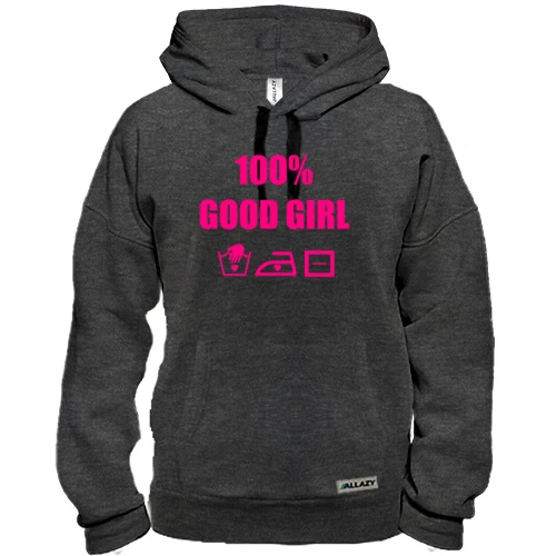 Толстовка, Серый, 100% Good girl