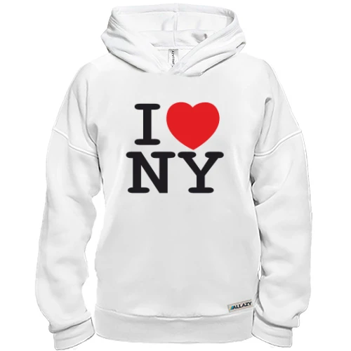 Худі BASE I Love NY - Я люблю Нью-Йорк