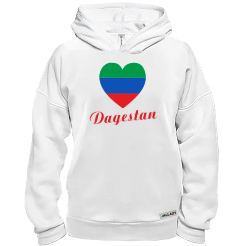 Худі BASE Dagestan Flag Heart