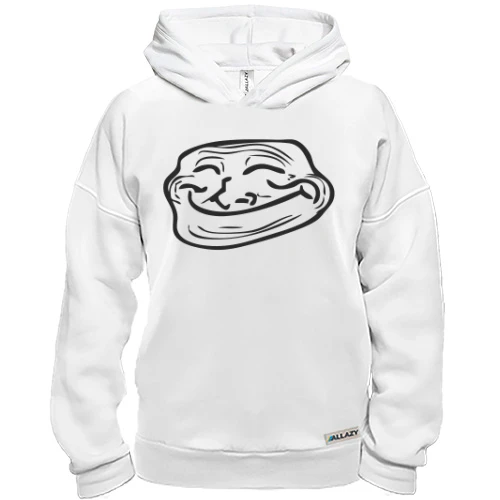Худи BASE Троллфэйс довольный (Trollface Happy))