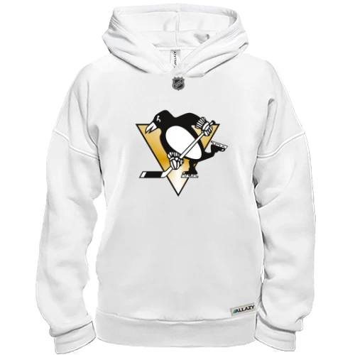 Худи BASE Pittsburgh Penguins с пингвином и золотым треугольником