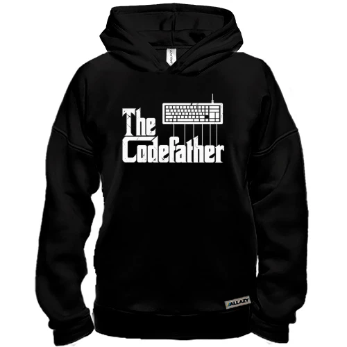 Худи BASE с надписью «The Codefather»