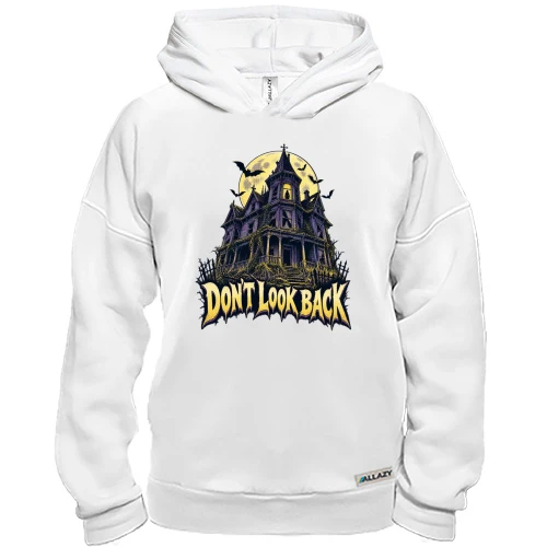 Худи BASE с надписью «Don't look back»