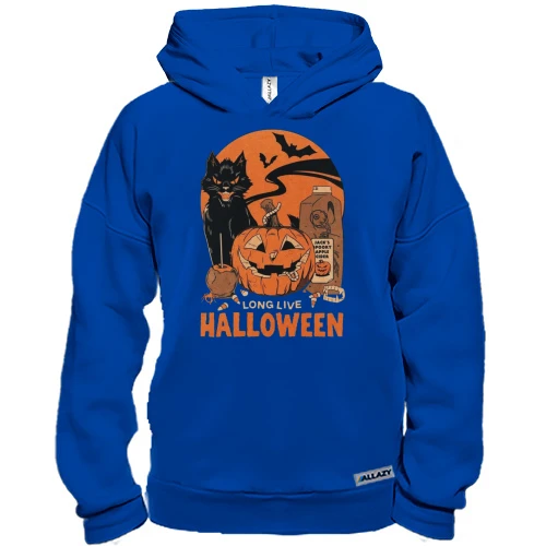 Худі BASE з написом «Long Live Halloween»
