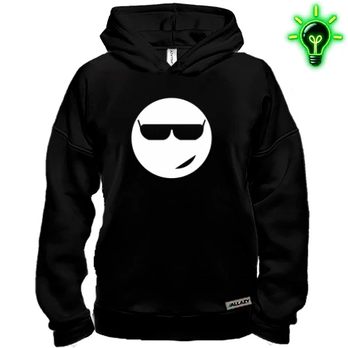 Худи BASE Смайл в очках