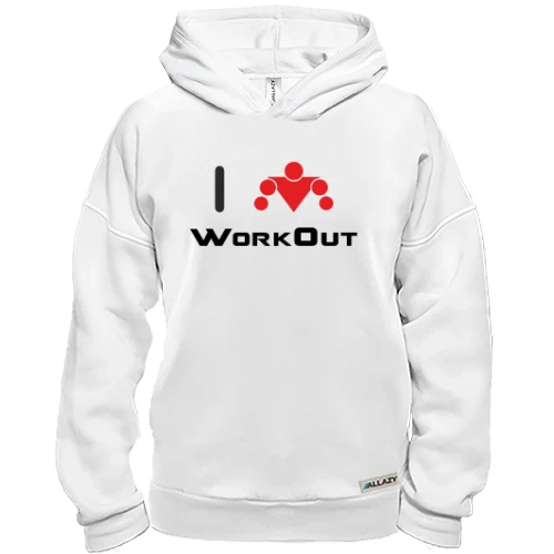 Худи BASE I love WorkOut