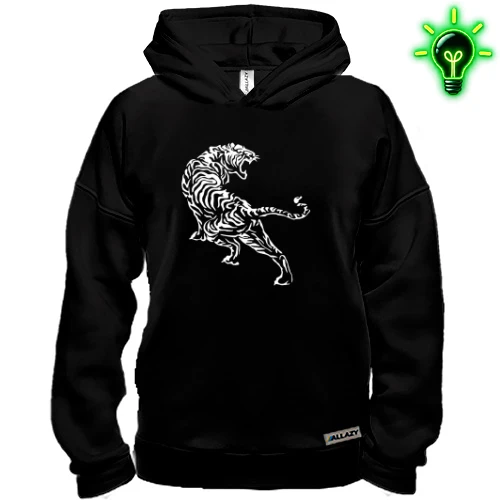 Худи BASE, Черный, Tiger