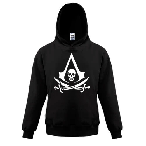Детская толстовка с лого Assassin’s Creed 4