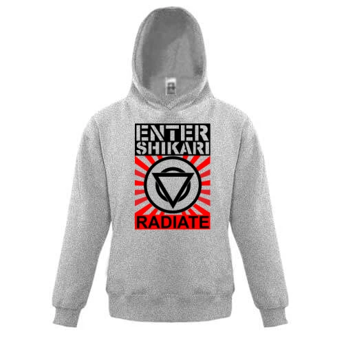 Дитяча толстовка, Сірий, Enter Shikari Radiate