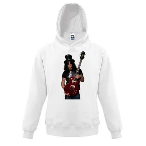Детская толстовка, Белый, Guns N’ Roses Слэш