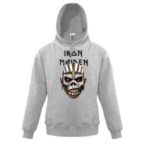 Дитяча толстовка, Сірий, Iron Maiden - The Book of Souls (2)