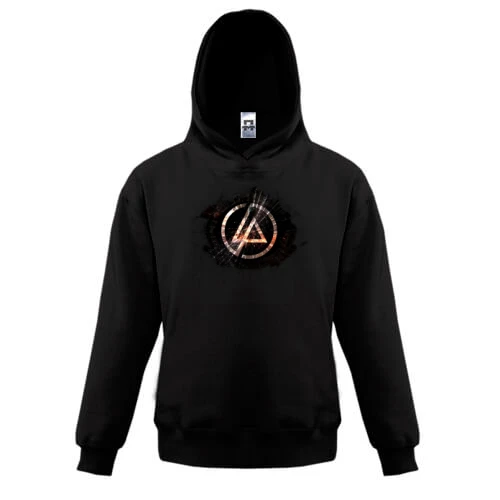 Детская толстовка, Черный, Linkin Park (стекло)