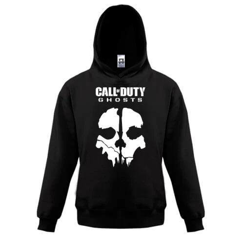 Детская толстовка, Черный, Call of Duty Ghosts (Skull)