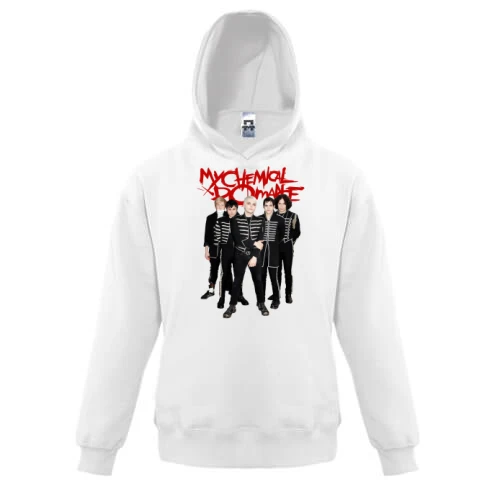 Детская толстовка, Белый, My Chemical Romance Band