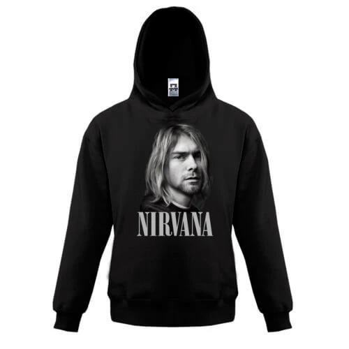 Детская толстовка Курт Кобейн (Nirvana)