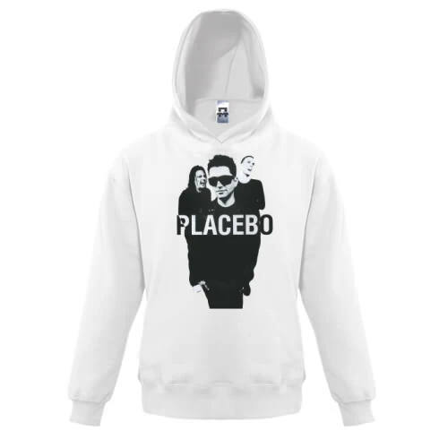 Детская толстовка, Белый, Placebo Band