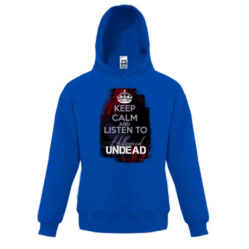 Дитяча толстовка Keep calm and listen Hollywood Undead