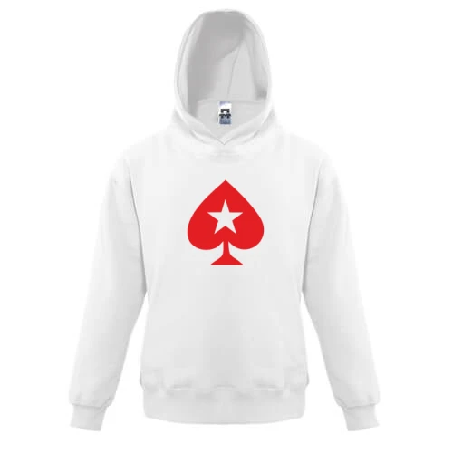 Детская толстовка PokerStars Christmas Star Baseball Jersey