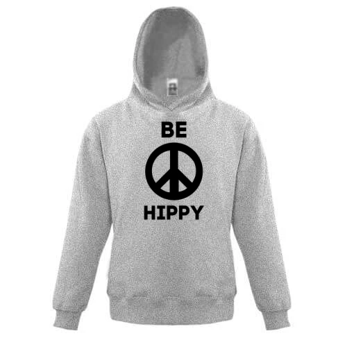 Детская толстовка, Серый, Be Hippy