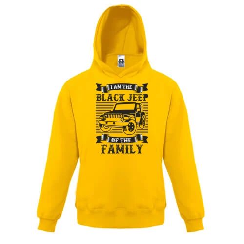 Детская толстовка Black jeep family