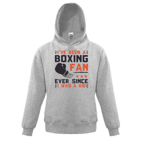 Детская толстовка Boxing fan