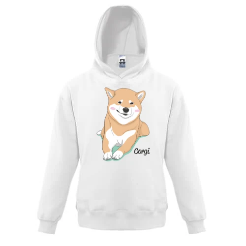 Дитяча толстовка Corgi