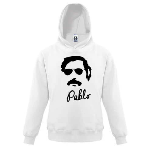 Детская толстовка, Белый, Pablo pop-art