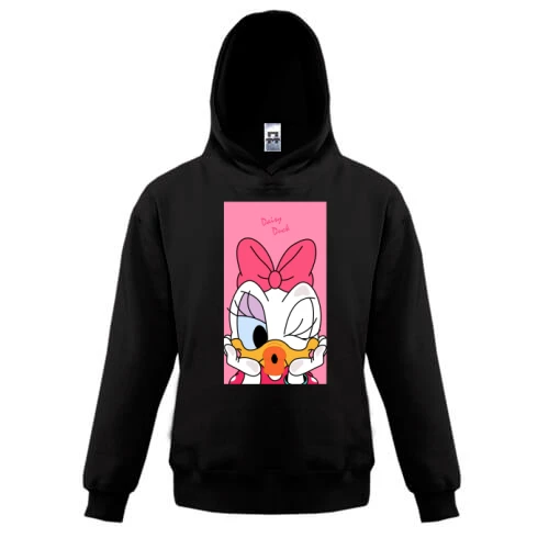Детская толстовка, Черный, Daisy duck baby