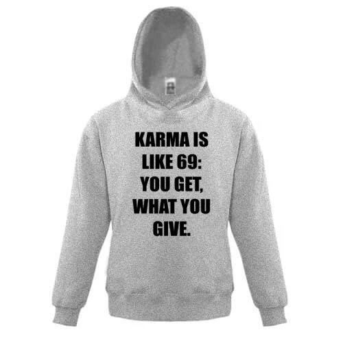 Детская толстовка Karma