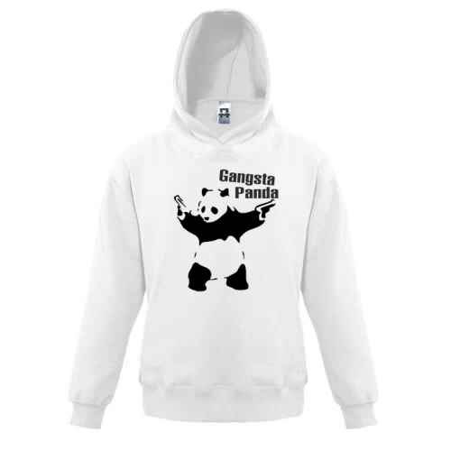 Детская толстовка Gangsta Panda 2