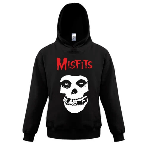 Дитяча толстовка, Чорний, Misfits