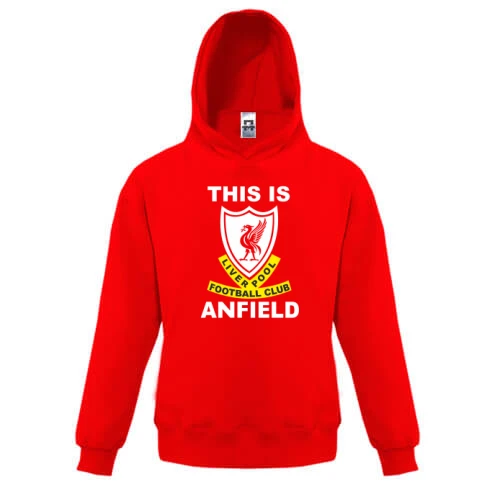 Детская толстовка This Is Anfield 2