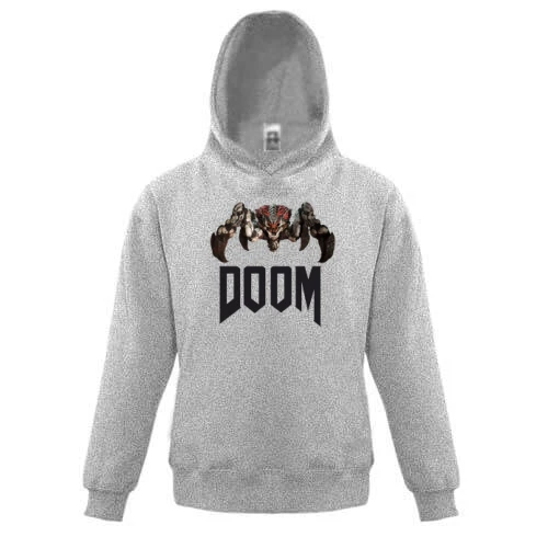 Детская толстовка, Синий, doom_2016