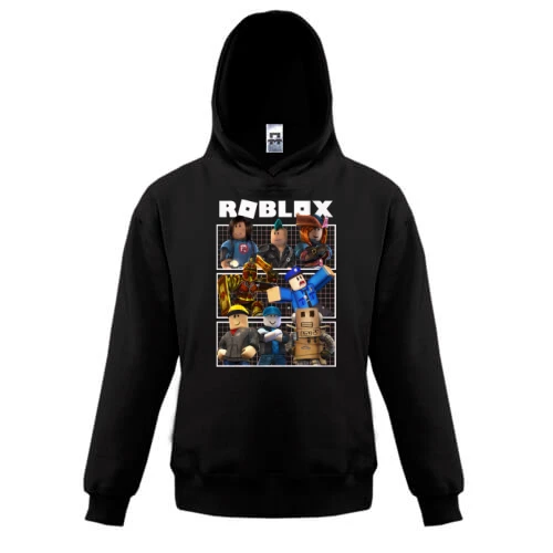 Детская толстовка, Черный, Roblox Team (2)