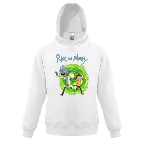 Детская толстовка Rick and Morty