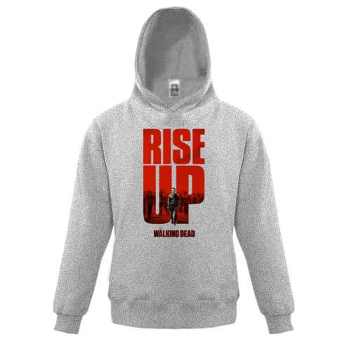 Детская толстовка, Серый, The Walking Dead - Rise Up